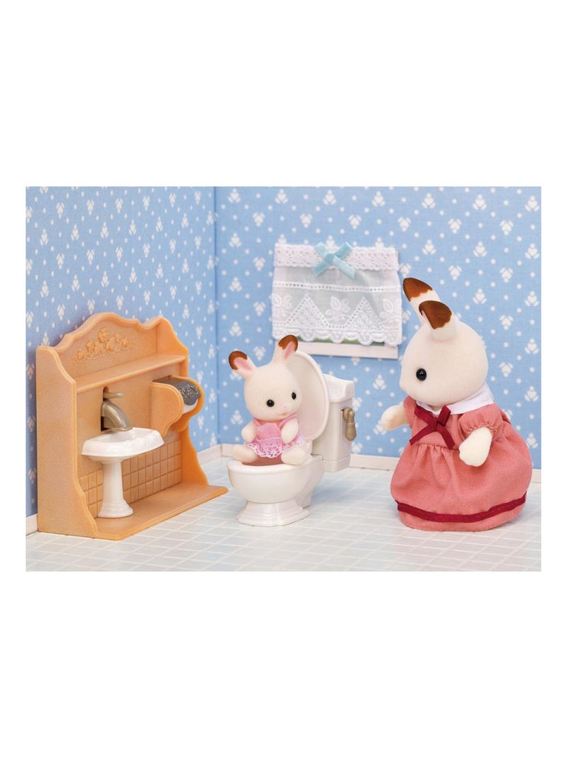 5449 Sylvanian Le set d'ameublement cosy cottage et maman Beige - Kiabi