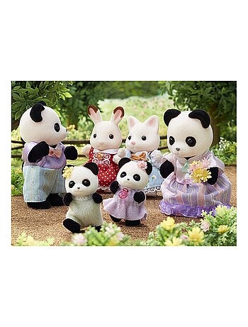 5529 'sylvanian Families' La Famille Panda