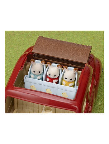 5533 sylvanian families la poussette triple