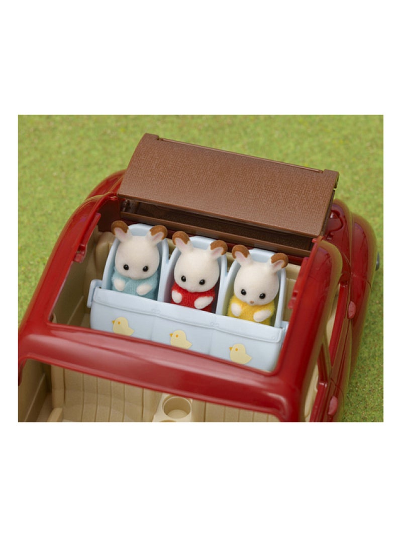 5533 Sylvanian Families La poussette triple Orange - Kiabi