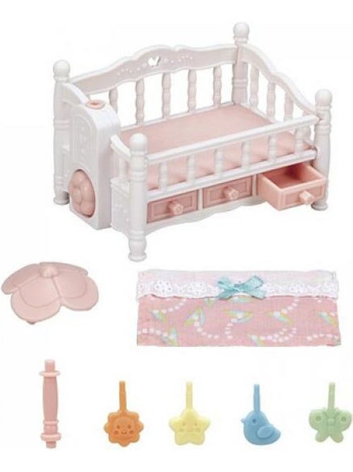 5534 'sylvanian Families' Le Lit De Bebe Et Mobile - Kiabi