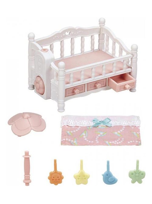 5534 'sylvanian Families' Le Lit De Bebe Et Mobile - Kiabi