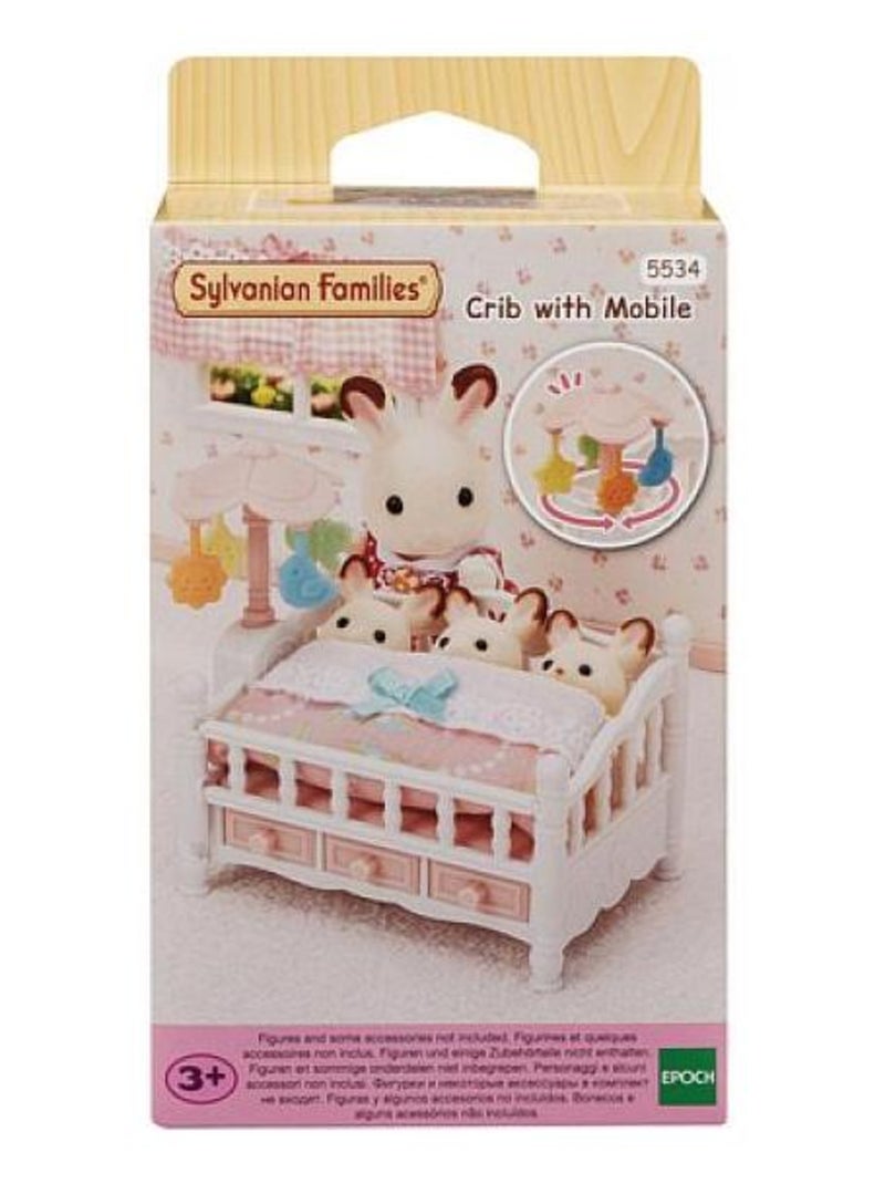 5534 'sylvanian Families' Le Lit De Bebe Et Mobile N/A - Kiabi