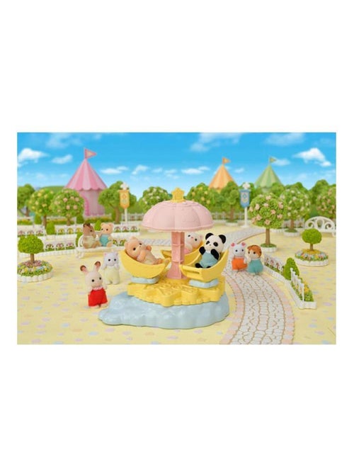 5539 'sylvanian Families' Le Carrousel Etoile - Kiabi