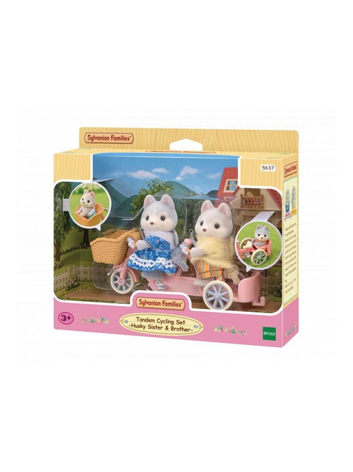 5637 'Sylvanian Families' Les frères et surs husky et leur tandem - Kiabi