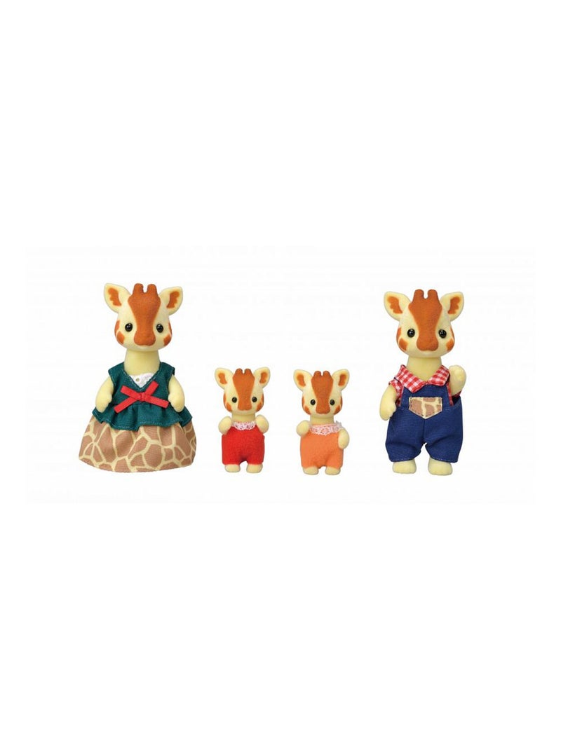 5639 'Sylvanian Families' La famille girafe Orange - Kiabi