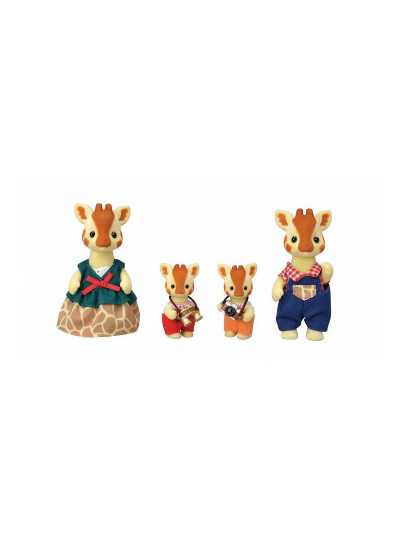 5639 'Sylvanian Families' La famille girafe Orange - Kiabi