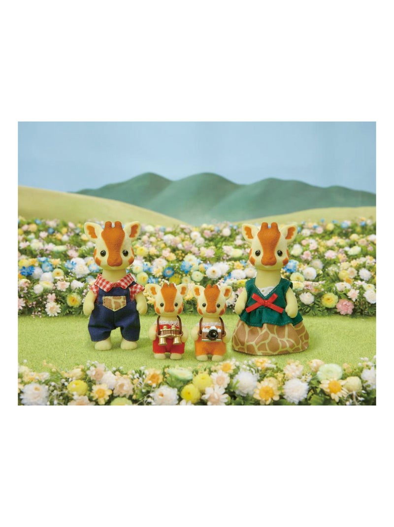 5639 'Sylvanian Families' La famille girafe Orange - Kiabi