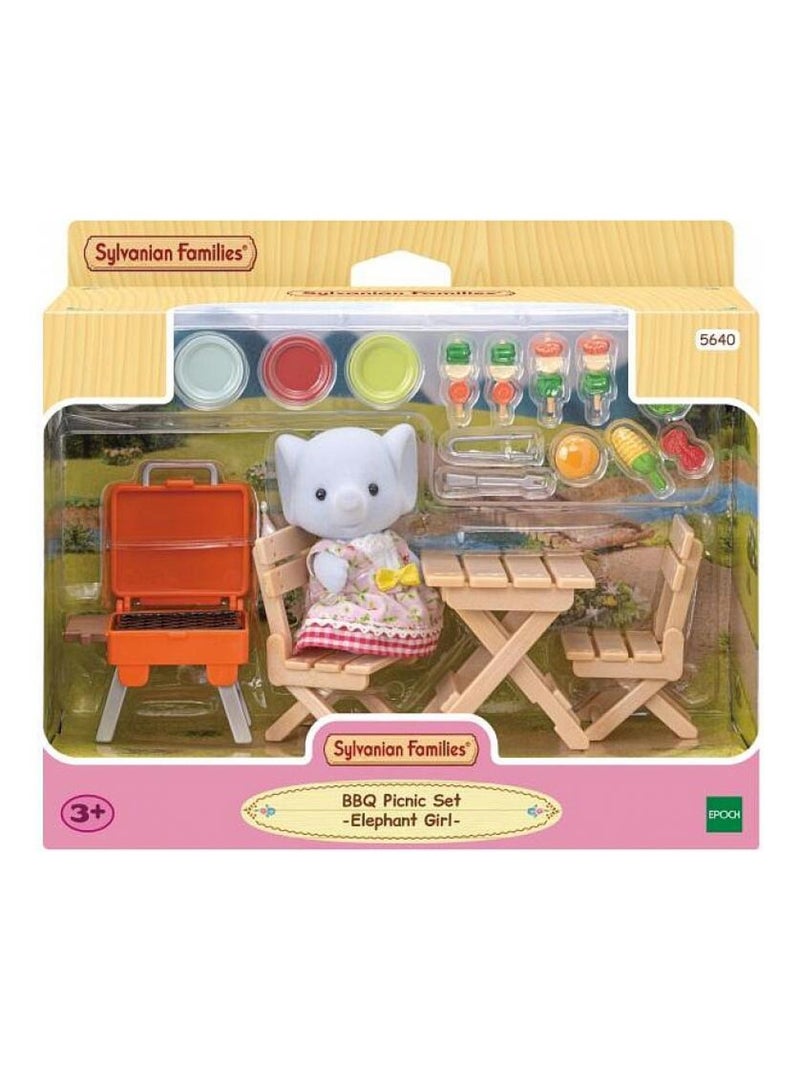 5640 'Sylvanian Families' La fille éléphant et son set de pique-nique N/A - Kiabi