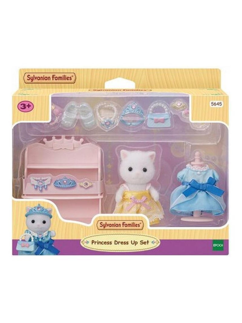 5645 'Sylvanian Families' La fille chat persan et sa panoplie de princesse N/A - Kiabi