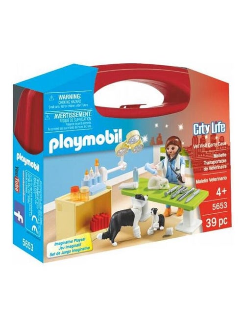 5653 'Playmobil' Valisette vétérinaire - Kiabi