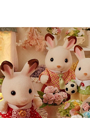 5655 La famille lapin chocolat