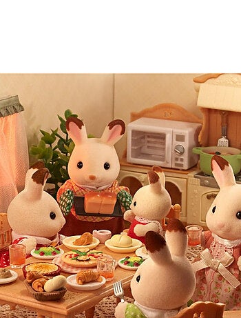 5655 La famille lapin chocolat