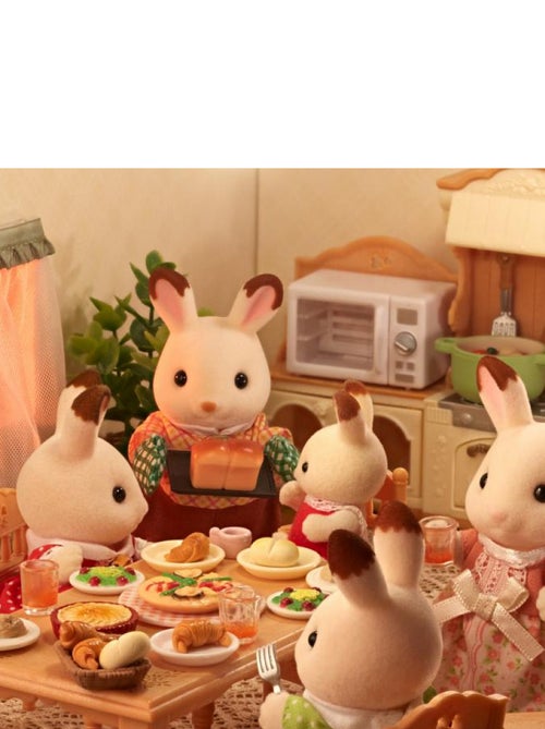 5655 La famille lapin chocolat - Kiabi