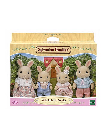 5706 La famille lapin creme