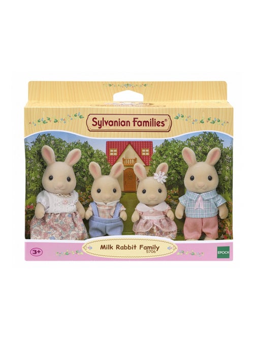 5706 La famille lapin creme - Kiabi