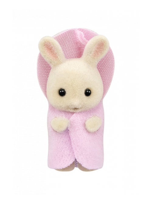 5707 Les triples lapin creme et accessoires de bain - Kiabi