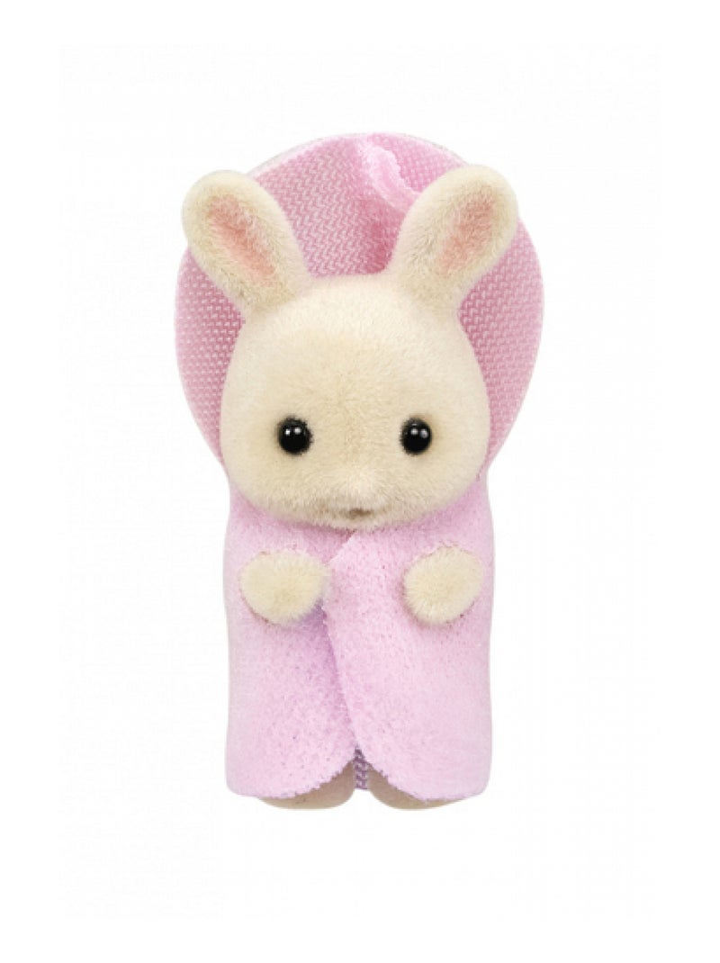 5707 Les triples lapin creme et accessoires de bain Orange - Kiabi