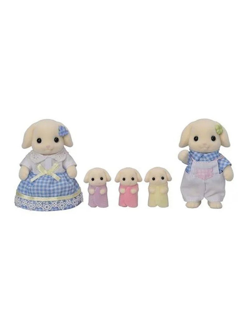 5735 'Sylvanian Families' La famille Lapin Belier Beige - Kiabi
