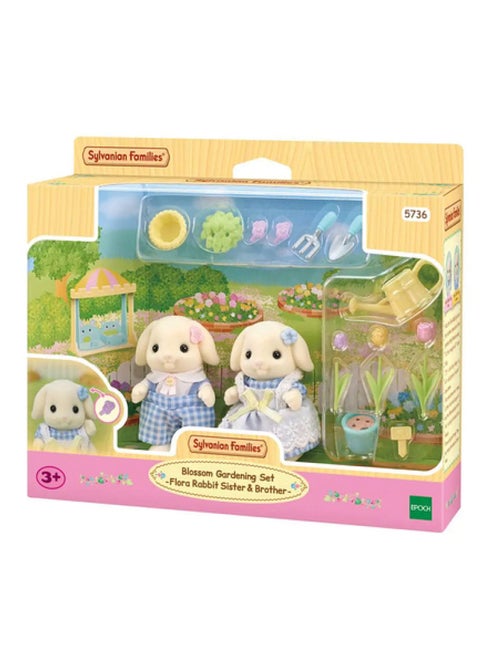 5736 'Sylvanian Families' Le frere et la soeur Lapin Belier - Kiabi