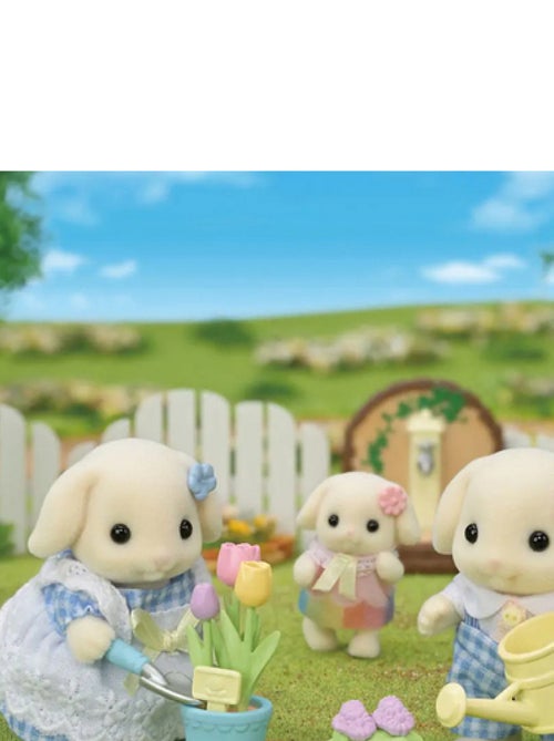 5736 'Sylvanian Families' Le frere et la soeur Lapin Belier - Kiabi