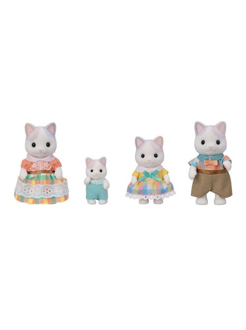 5738 'Sylvanian Families' La famille Chat Latte - Kiabi 5738 'Sylvanian Families' La famille Chat Latte - Kiabi