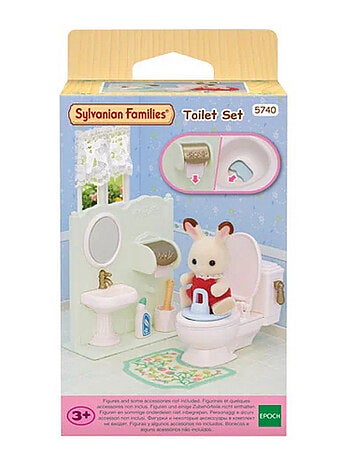 5740 'sylvanian families' les toilettes