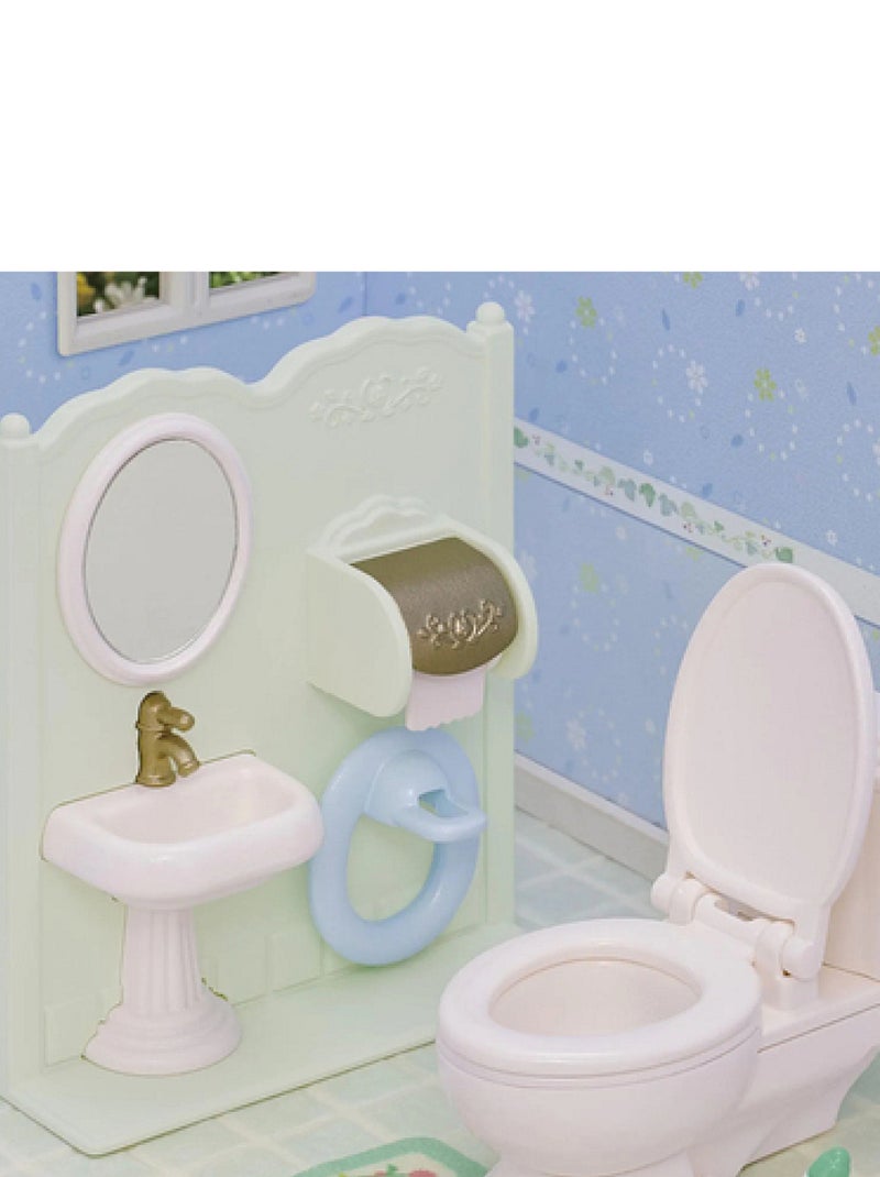 5740 'Sylvanian Families' Les toilettes Rose - Kiabi