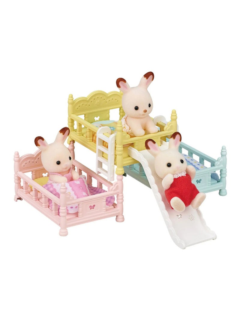 5741 'Sylvanian Families' Les lits superposes Beige - Kiabi