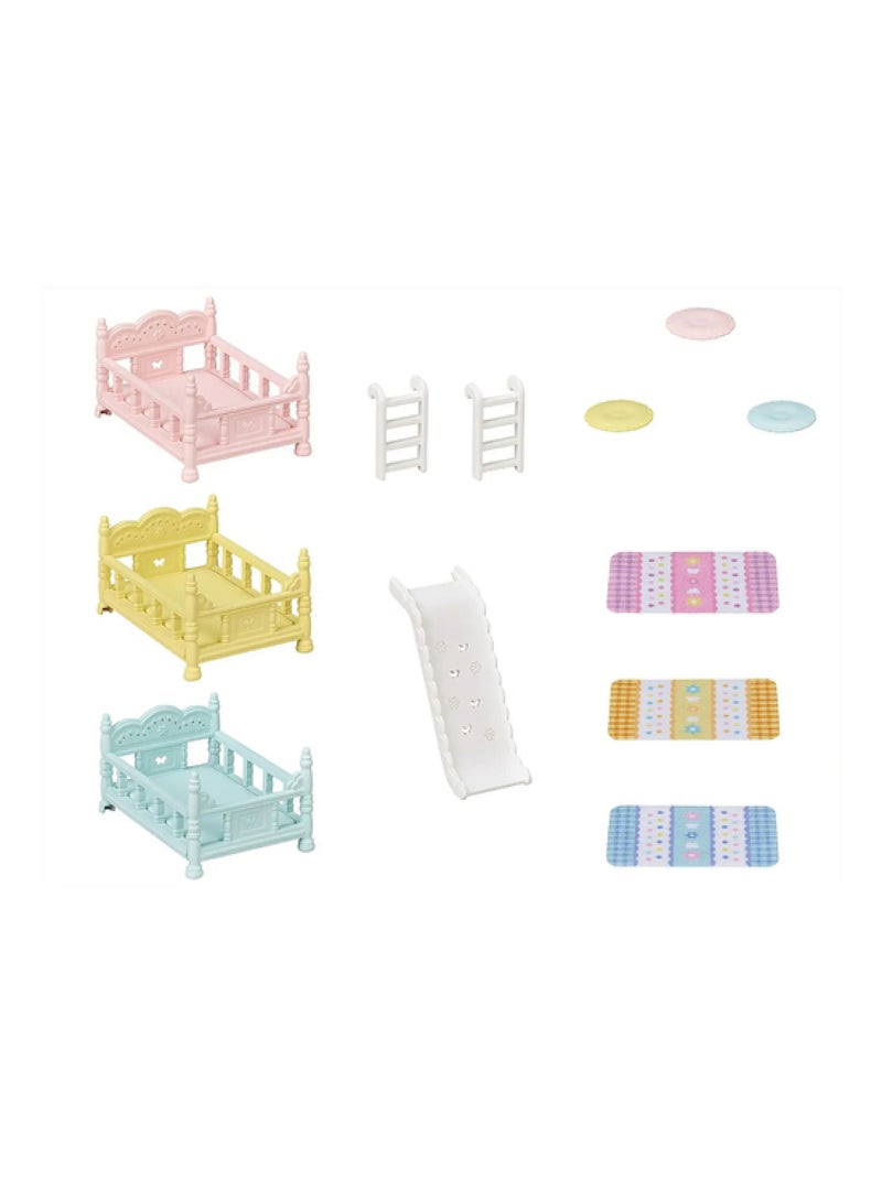 5741 'Sylvanian Families' Les lits superposes Beige - Kiabi