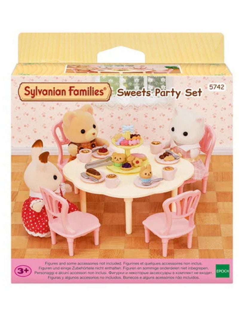 5742 'Sylvanian Families' La table du gouter Jaune - Kiabi