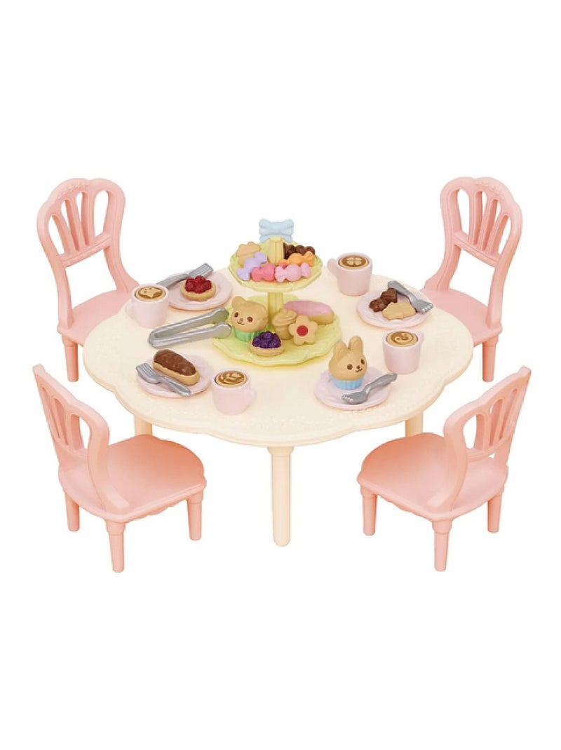 5742 'Sylvanian Families' La table du gouter Jaune - Kiabi