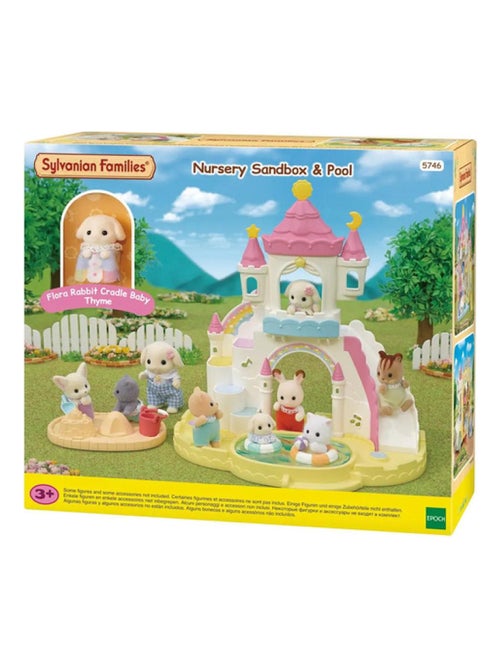 5746 'Sylvanian Families' Le bac a sable et piscine des bebes - Kiabi