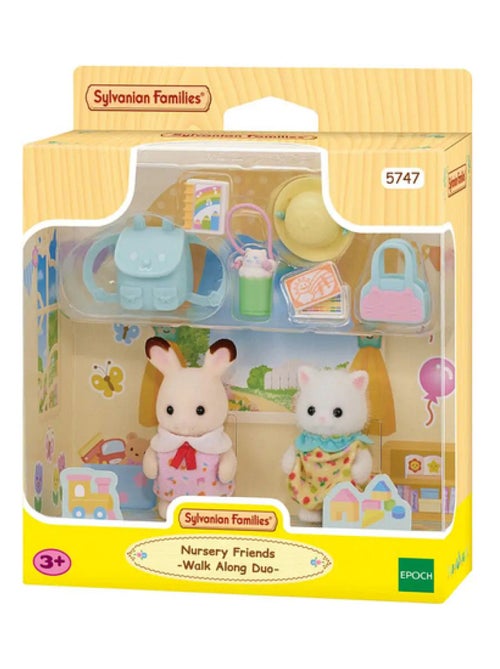 5747 'Sylvanian Families' Le duo des bebes en promenade - Kiabi