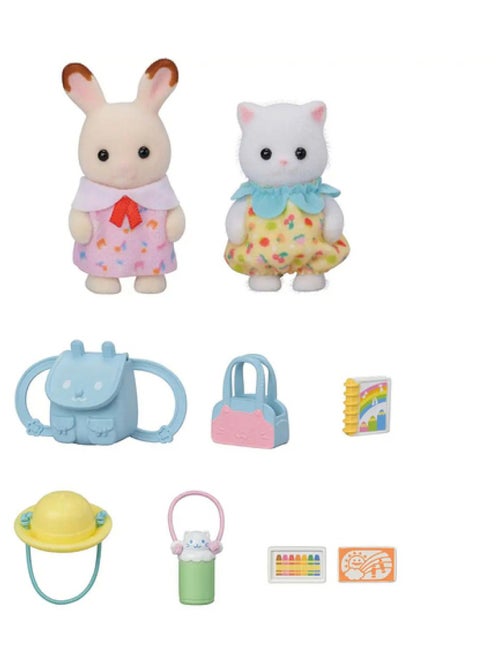 5747 'Sylvanian Families' Le duo des bebes en promenade - Kiabi