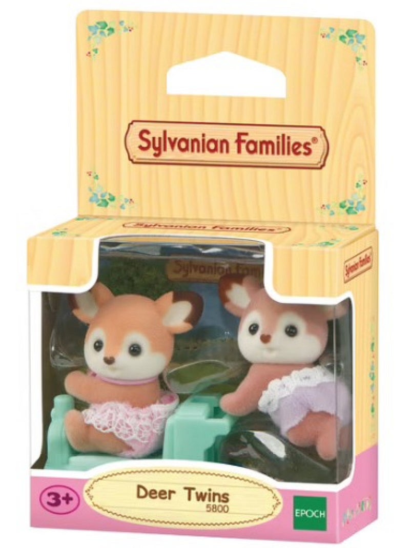 5800 - les jumeaux biche sylvanian Jaune - Kiabi