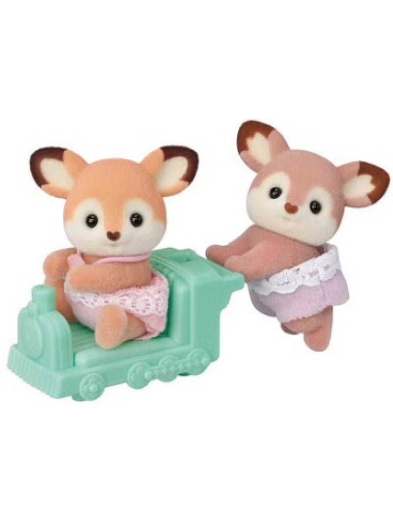 5800 - les jumeaux biche sylvanian Jaune - Kiabi