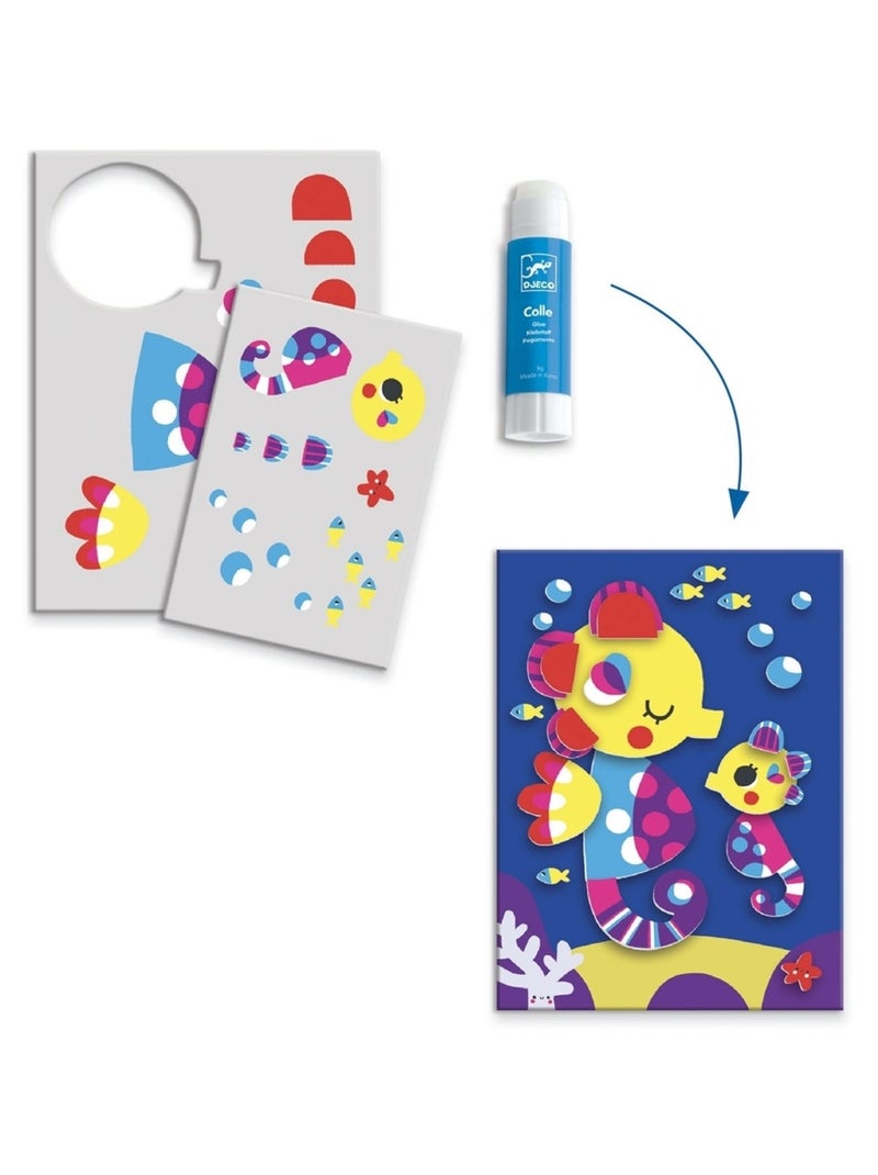 6 activités créatives - La mer et ses plaisirs Multicolore - Kiabi