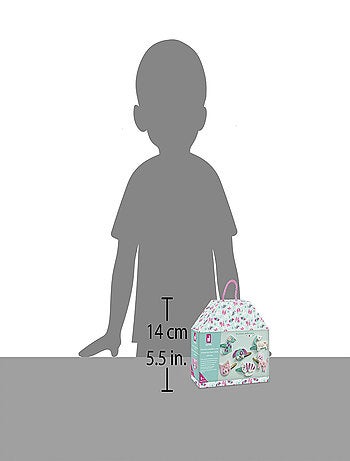 6 barrettes pailletées Little Pets à créer