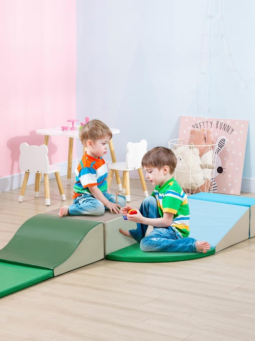 6 blocs de construction en mousse XL - modules de motricité EPE PU multicolore - Kiabi