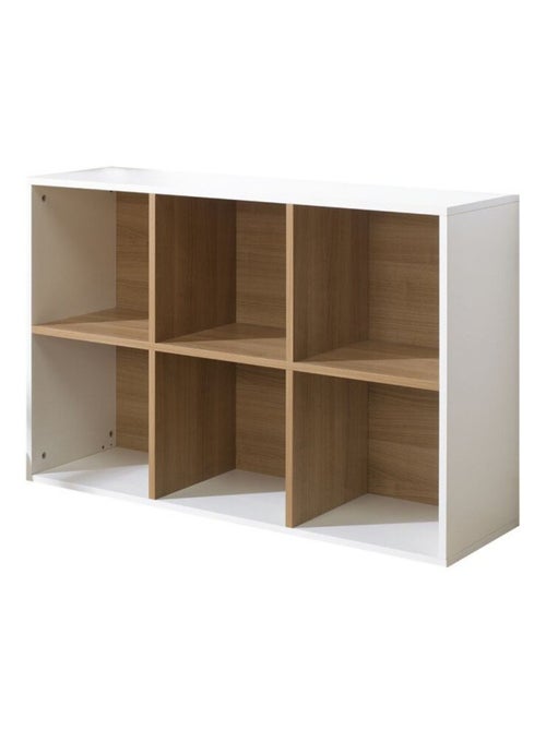 6 cases de rangement effet bois  TOM & APOLLINE - Kiabi