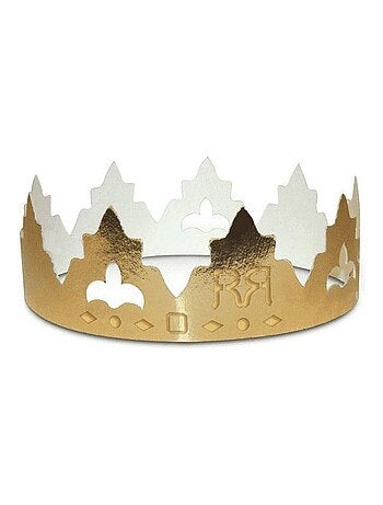 6 couronnes en carton pour galette des rois - - Chevalier Diffusion