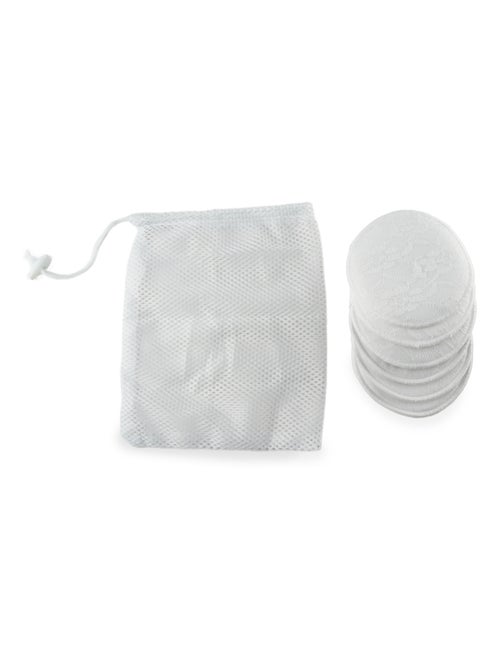 6 coussinets d'allaitement lavables - Kiabi