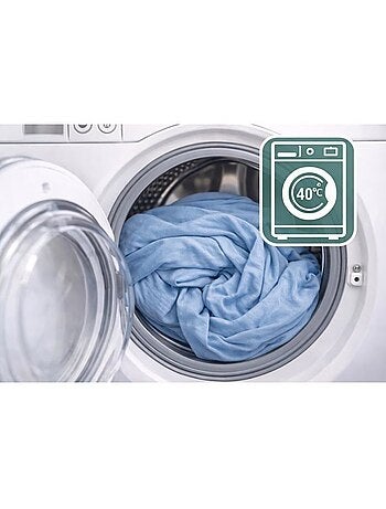 6 draps housses - multicolore - 140x190/200cm - polycoton - 57 fils/cm² - bonnet 30 cm