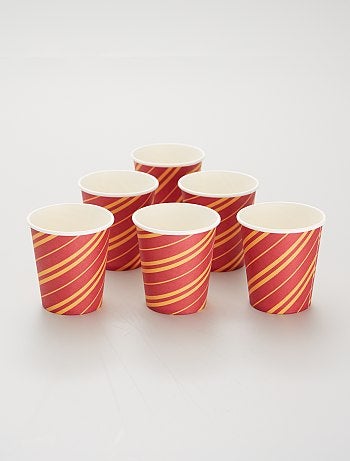 6 gobelets en carton