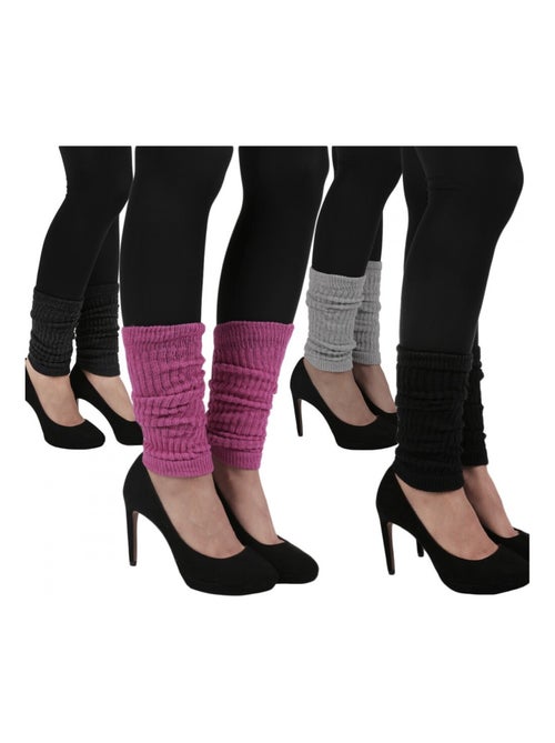 6 Jambieres Guêtres Femme - Kiabi