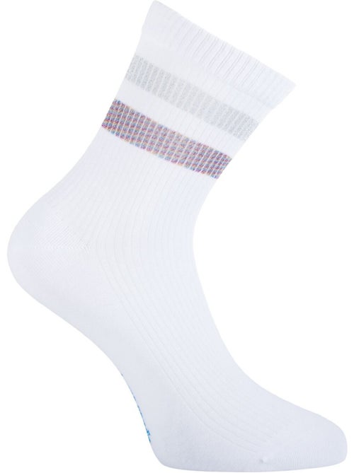 6 paires de tennis 200 aiguilles femme à bandes hand made urban e.01 pierre cardin - Kiabi 6 paires de tennis 200 aiguilles femme à bandes hand made urban e.01 pierre cardin - Kiabi