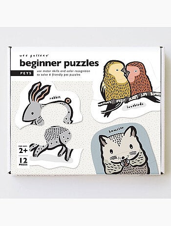 6 Puzzles Animaux