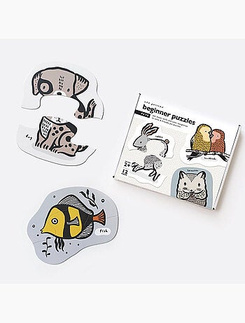 6 Puzzles Animaux