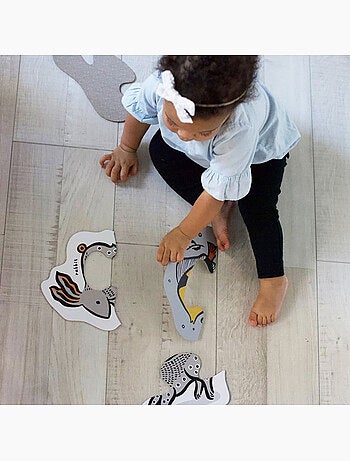 6 Puzzles Animaux